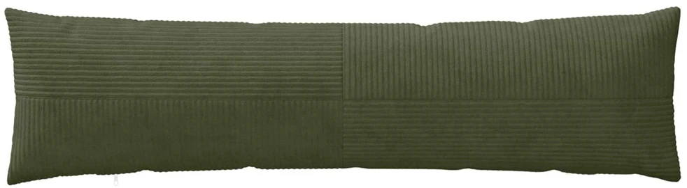 Pagalvėlės užvalkalas 2 pcs ALMELO Žalia 40 x 145 cm mančester