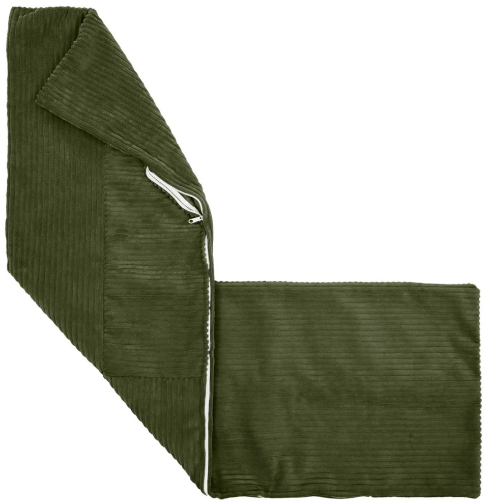 Pagalvėlės užvalkalas 2 pcs ALMELO Žalia 40 x 145 cm mančester