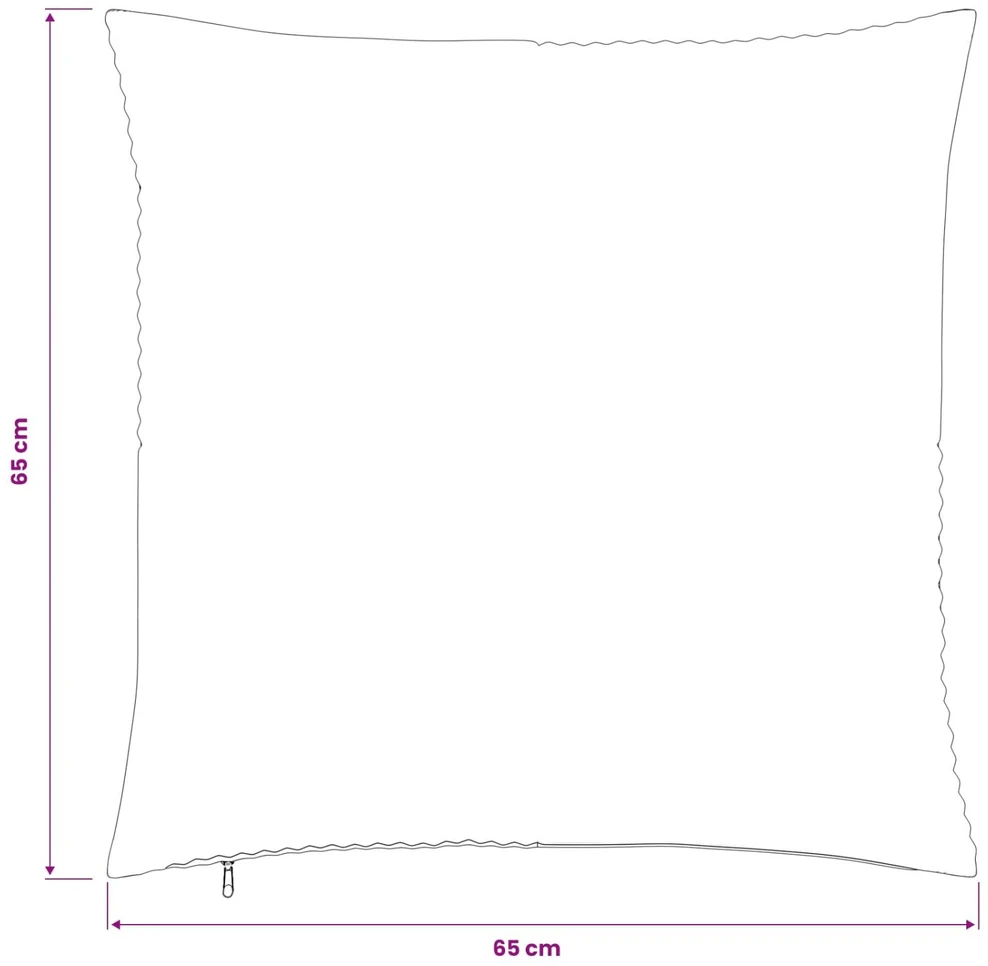 Pagalvėlės užvalkalas 2 pcs ALMELO Žalia 65 x 65 cm mančester