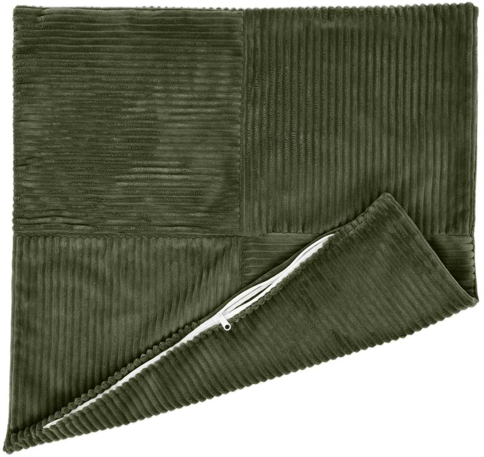 Pagalvėlės užvalkalas 2 pcs ALMELO Žalia 80 x 80 cm mančester