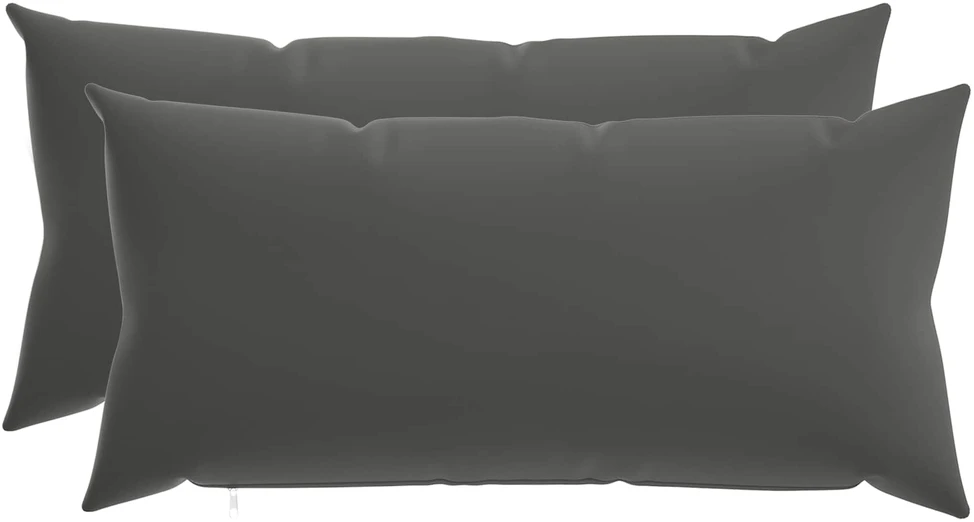 Pagalvėlės užvalkalas 2 pcs HEERLEN Antracito 40 x 80 cm