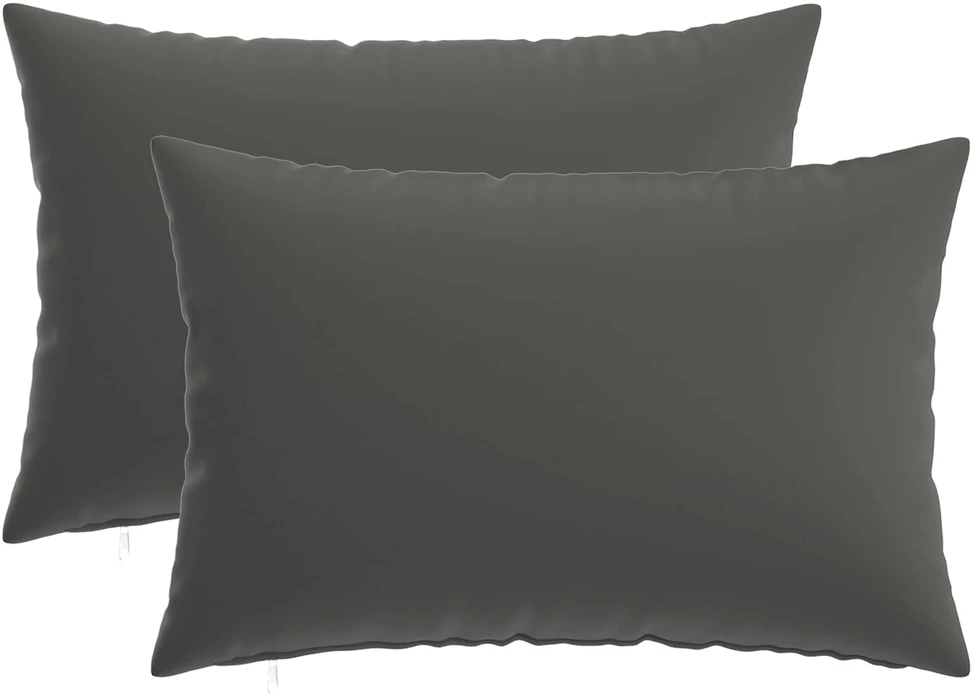 Pagalvėlės užvalkalas 2 pcs HEERLEN Antracito 30 x 50 cm