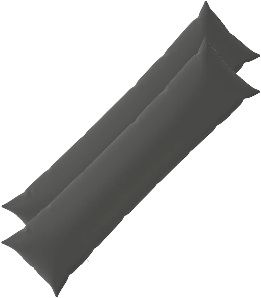 Pagalvėlės užvalkalas 2 pcs HEERLEN Antracito 40 x 145 cm