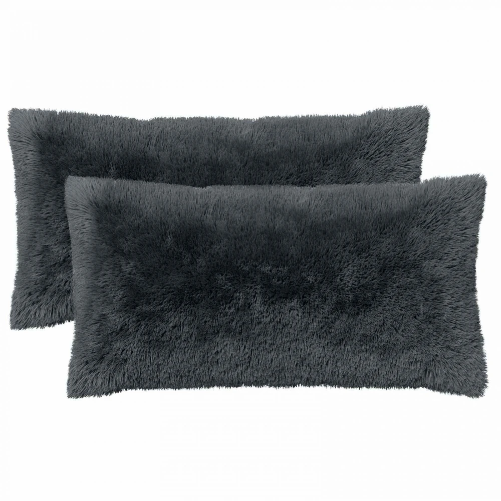 Pagalvėlės užvalkalas 2 pcs HEERLEN Antracito 40 x 70 cm