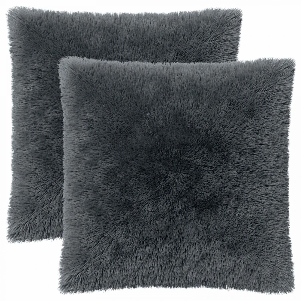 Pagalvėlės užvalkalas 2 pcs HEERLEN Antracito 65 x 65 cm