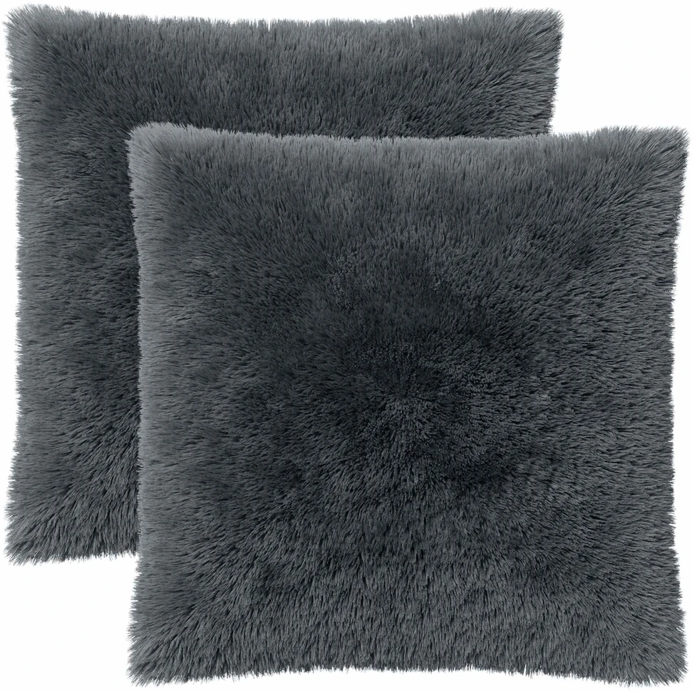 Pagalvėlės užvalkalas 2 pcs HEERLEN Antracito 65 x 65 cm