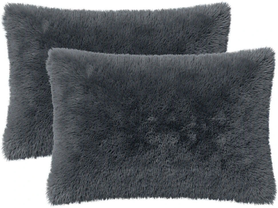 Pagalvėlės užvalkalas 2 pcs HEERLEN Antracito 50 x 75 cm