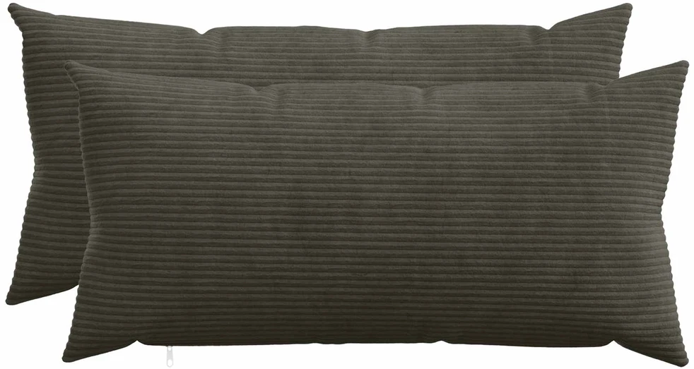 Pagalvėlės užvalkalas 2 pcs HEERLEN Antracito 40 x 70 cm