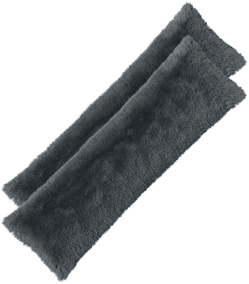Pagalvėlės užvalkalas 2 pcs HEERLEN Antracito 40 x 145 cm
