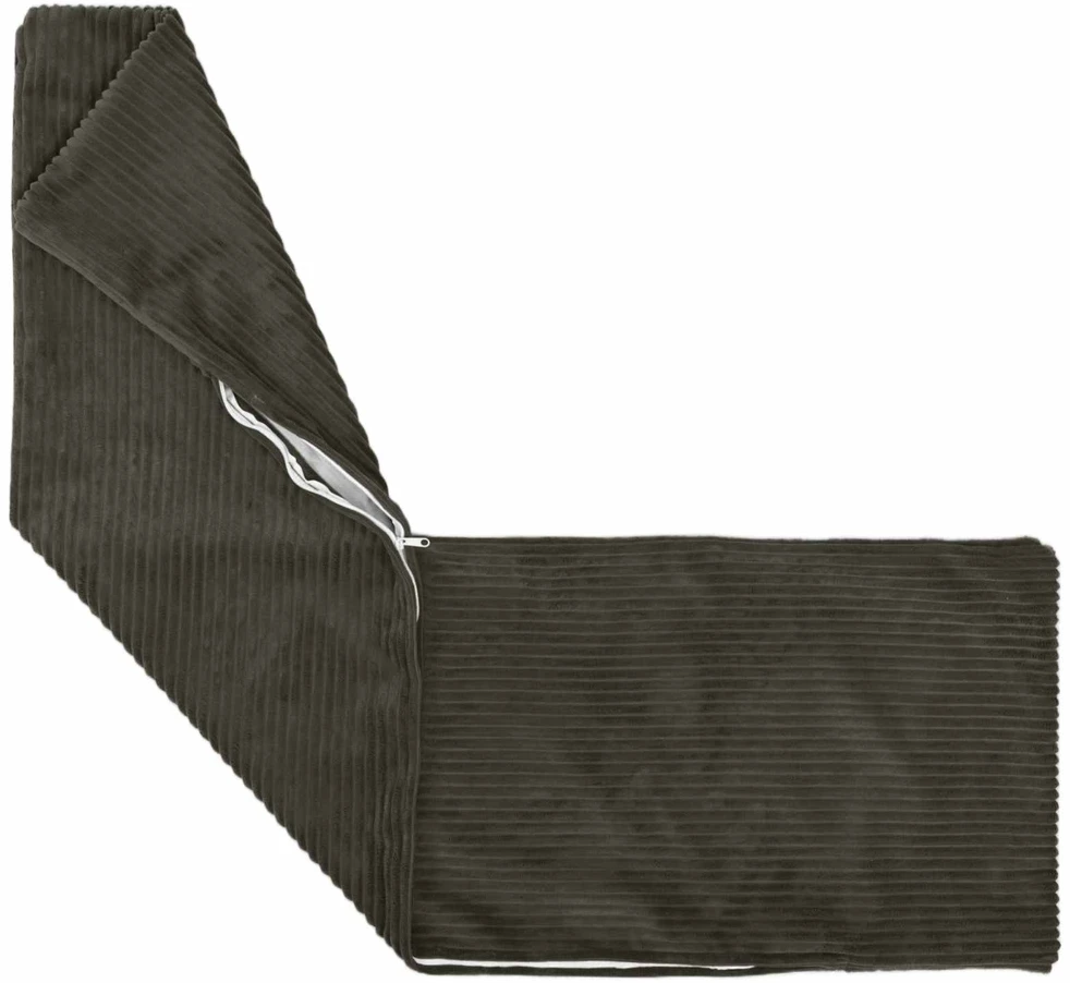Pagalvėlės užvalkalas 2 pcs HEERLEN Antracito 40 x 145 cm