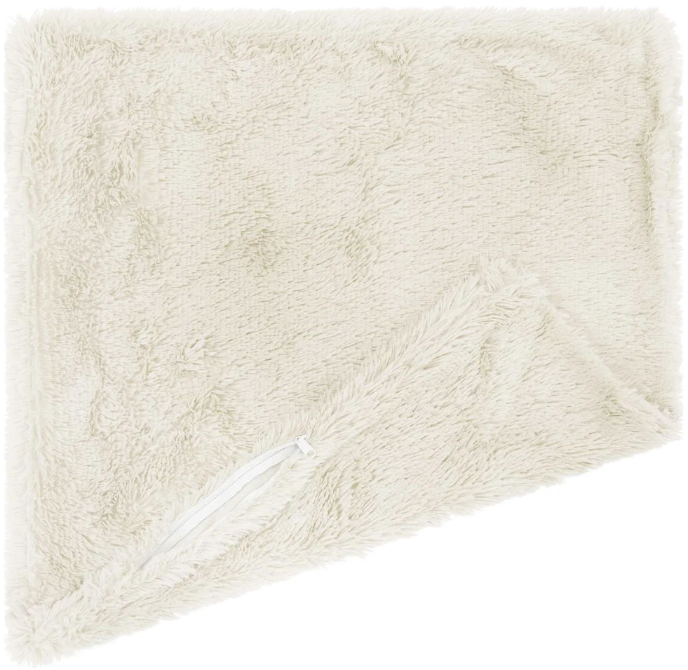 Pagalvėlės užvalkalas 2 pcs HEERLEN Balta 80 x 80 cm PV pūkinis