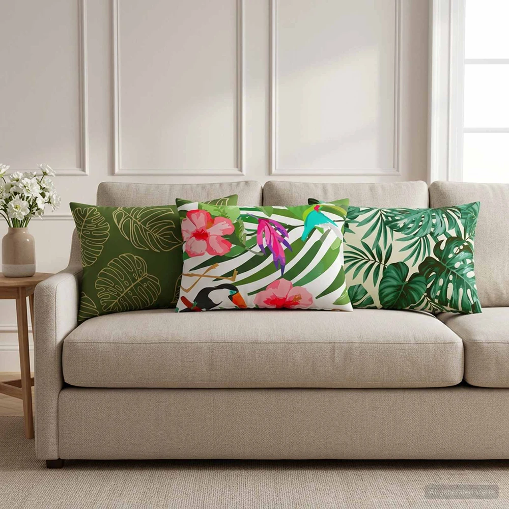 Pagalvėlės užvalkalas 2 pcs HEERLEN Įvairiaspalvis 30 x 50 cm