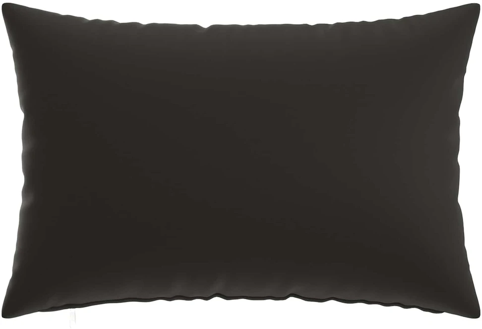 Pagalvėlės užvalkalas 2 pcs HEERLEN Juoda 50 x 80 cm