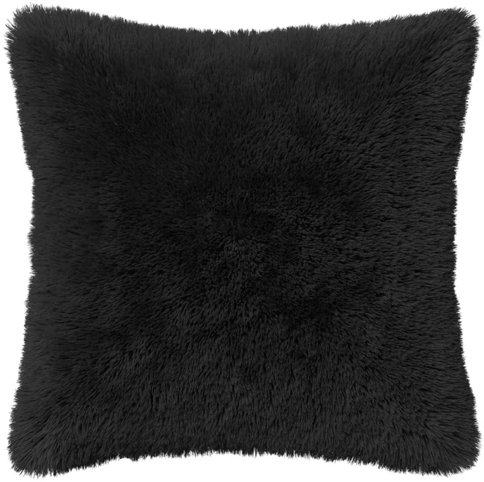 Pagalvėlės užvalkalas 2 pcs HEERLEN Juoda 35 x 35 cm PV pūkinis