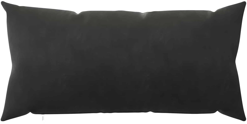 Pagalvėlės užvalkalas 2 pcs HEERLEN Juoda 40 x 70 cm Aksomas