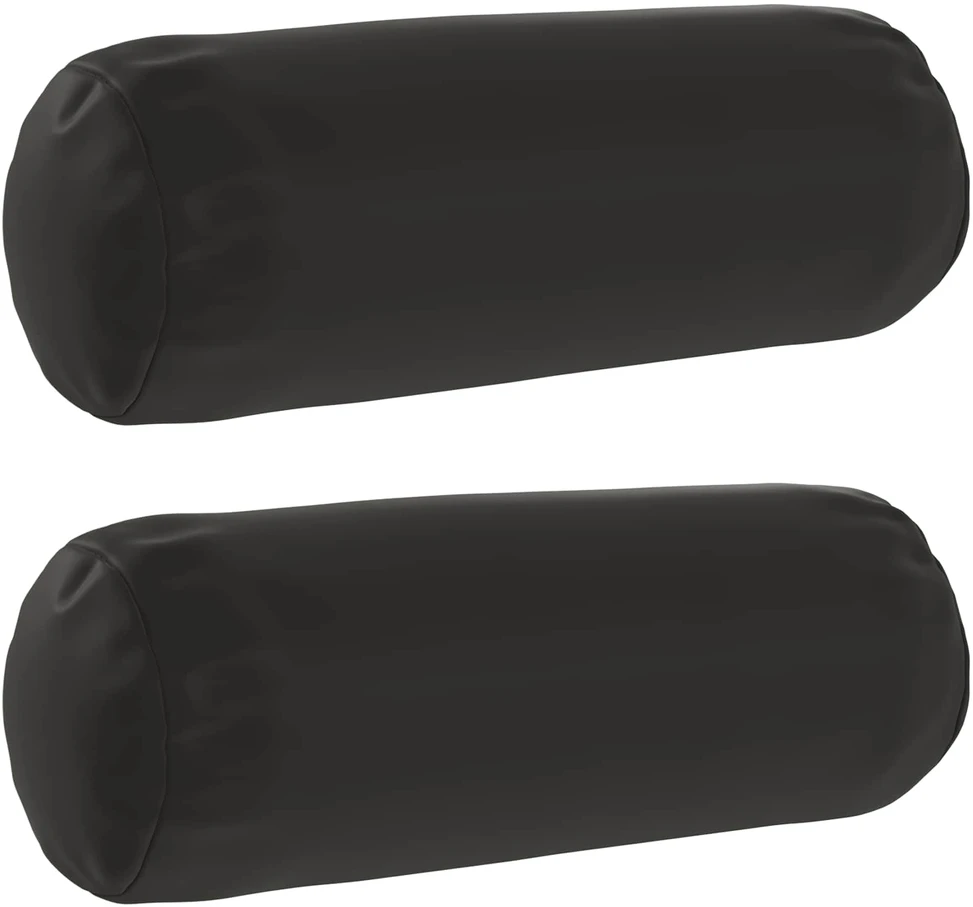 Pagalvėlės užvalkalas 2 pcs HEERLEN Juoda Ø 15 x 40 cm