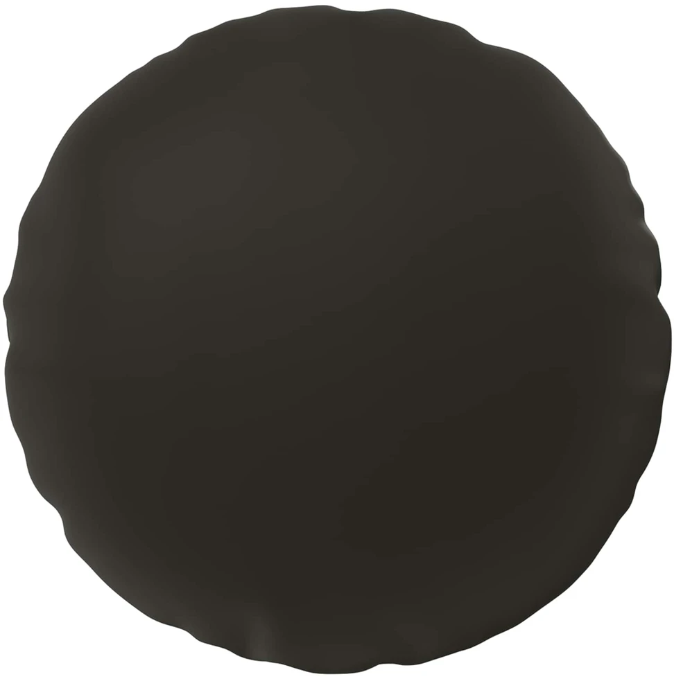 Pagalvėlės užvalkalas 2 pcs HEERLEN Juoda Ø 50 cm Poliesteris