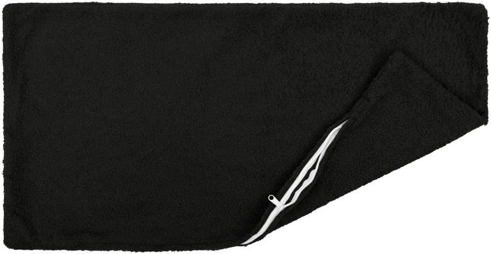 Pagalvėlės užvalkalas 2 pcs HEERLEN Juoda 50 x 75 cm Bouclé