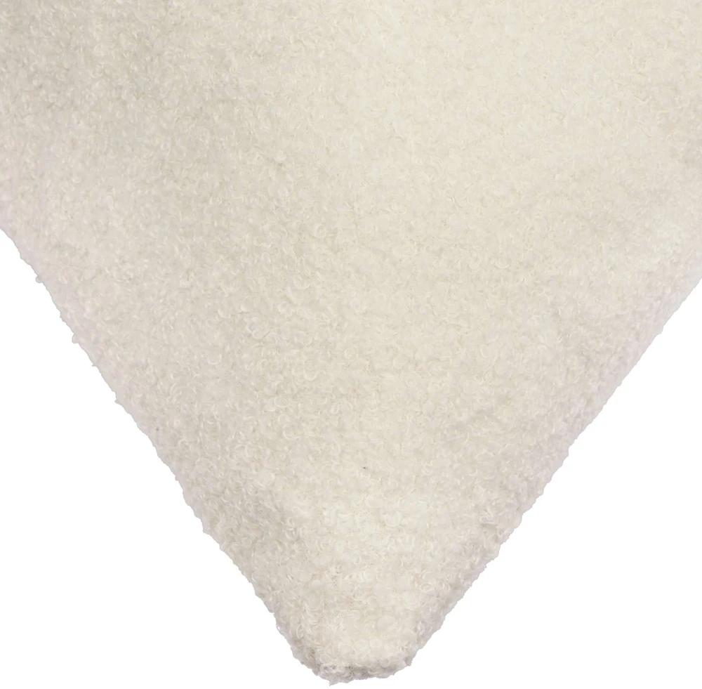 Pagalvėlės užvalkalas 2 pcs HEERLEN Kreminė 40 x 60 cm Bouclé