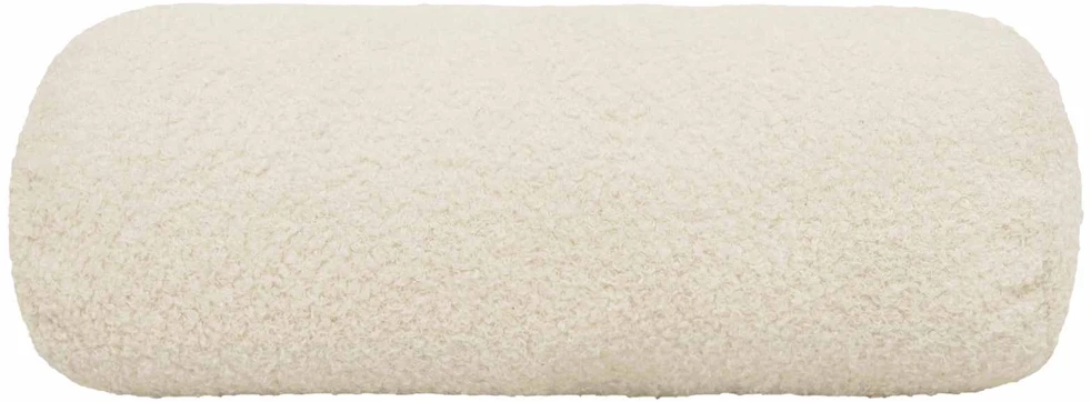 Pagalvėlės užvalkalas 2 pcs HEERLEN Kreminė Ø 15 x 40 cm Bouclé