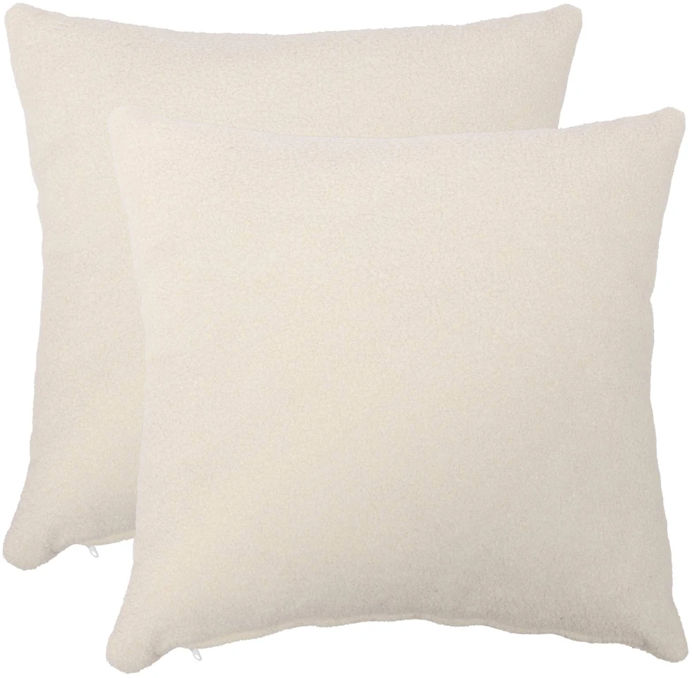 Pagalvėlės užvalkalas 2 pcs HEERLEN Kreminė 35 x 35 cm Bouclé