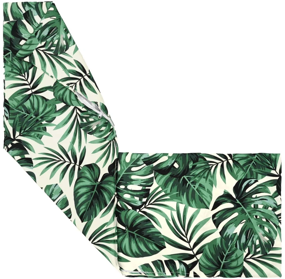 Pagalvėlės užvalkalas 2 pcs HEERLEN Lapų raštas 40 x 145 cm