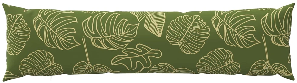 Pagalvėlės užvalkalas 2 pcs HEERLEN Lapų dizainas 40 x 145 cm