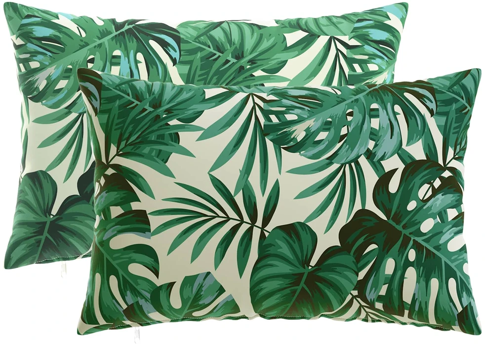 Pagalvėlės užvalkalas 2 pcs HEERLEN Lapų raštas 40 x 60 cm
