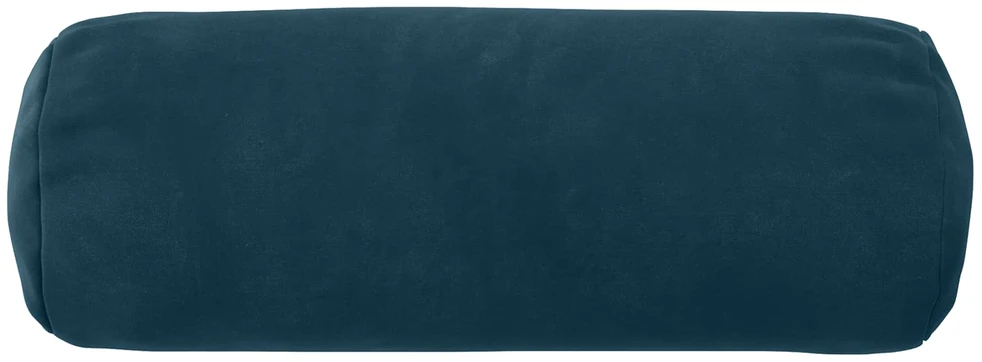 Pagalvėlės užvalkalas 2 pcs HEERLEN Mėlyna Ø 15 x 40 cm Aksomas