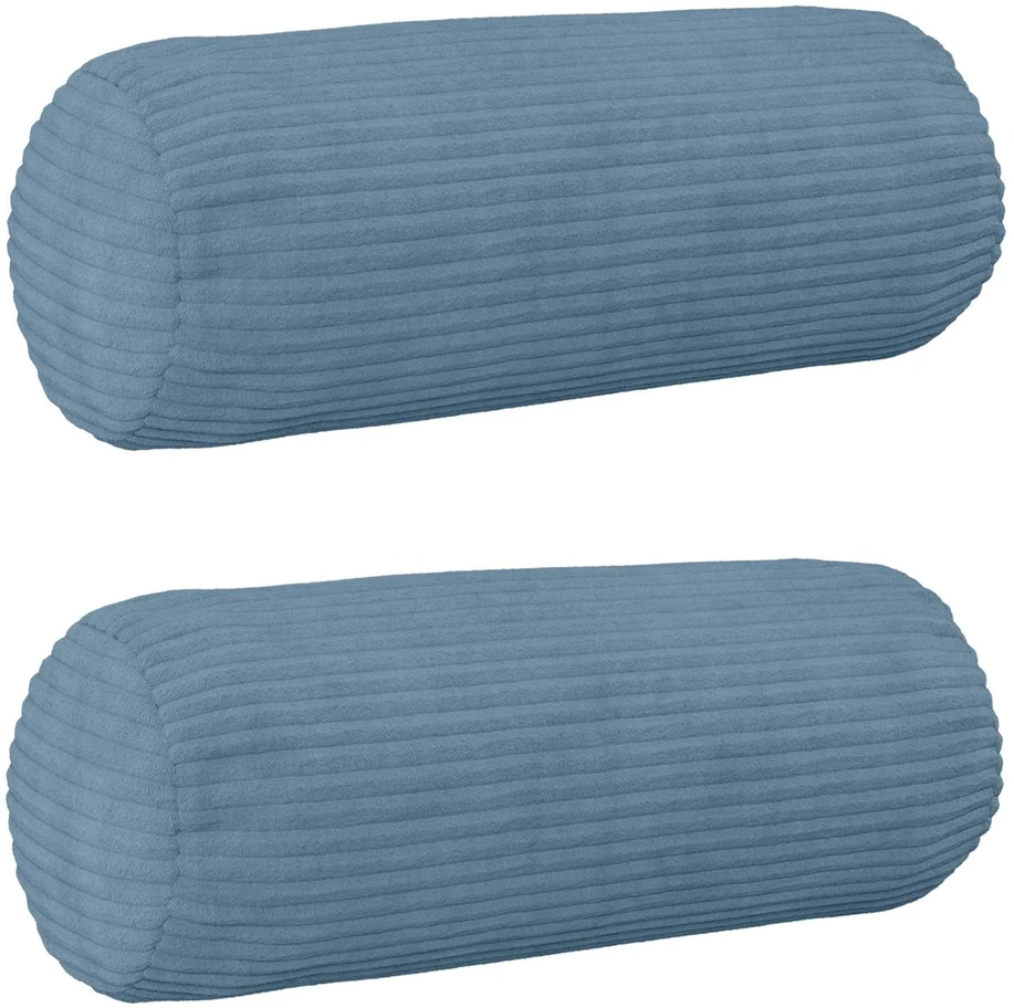 Pagalvėlės užvalkalas 2 pcs HEERLEN Mėlyna Ø 15 x 40 cm