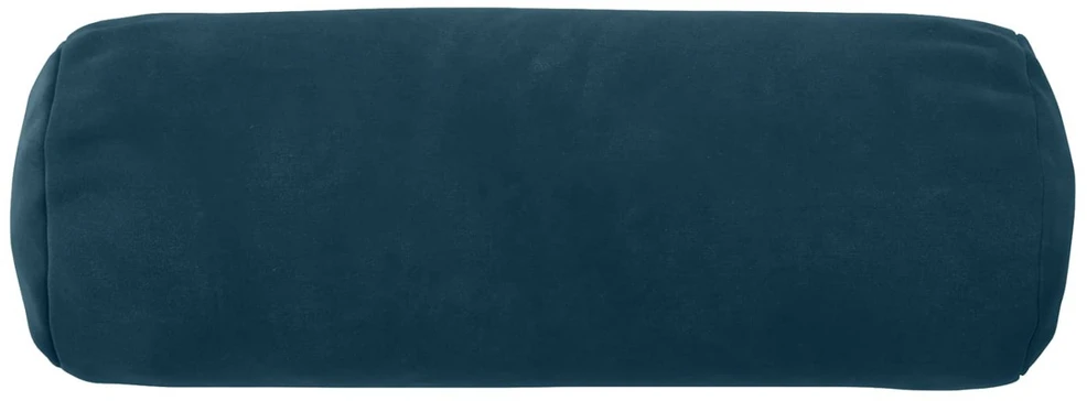 Pagalvėlės užvalkalas 2 pcs HEERLEN Mėlyna Ø 15 x 40 cm Aksomas