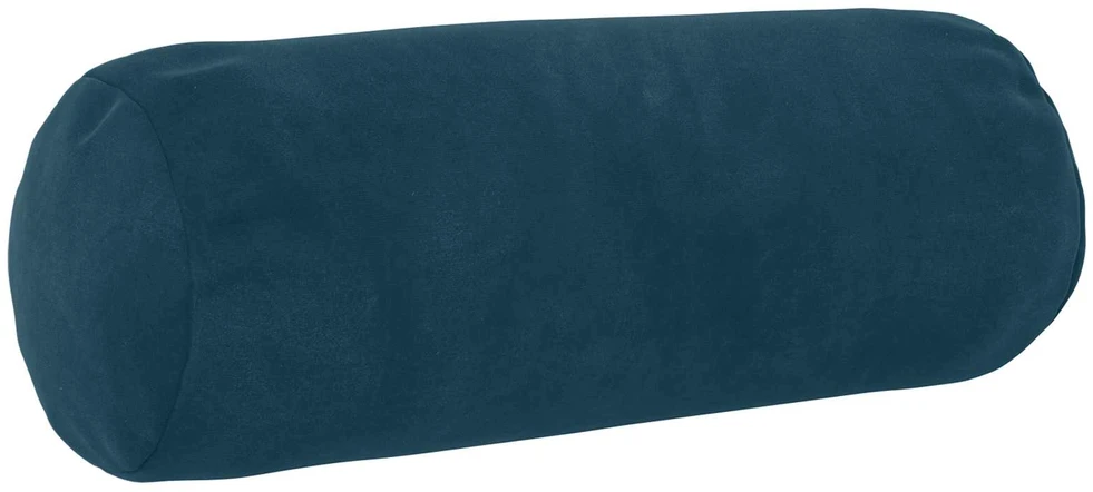 Pagalvėlės užvalkalas 2 pcs HEERLEN Mėlyna Ø 15 x 40 cm Aksomas