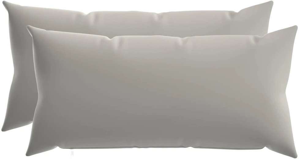 Pagalvėlės užvalkalas 2 pcs HEERLEN Pilka 40 x 80 cm