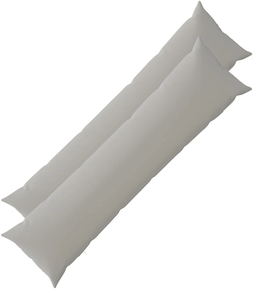 Pagalvėlės užvalkalas 2 pcs HEERLEN Pilka 40 x 145 cm