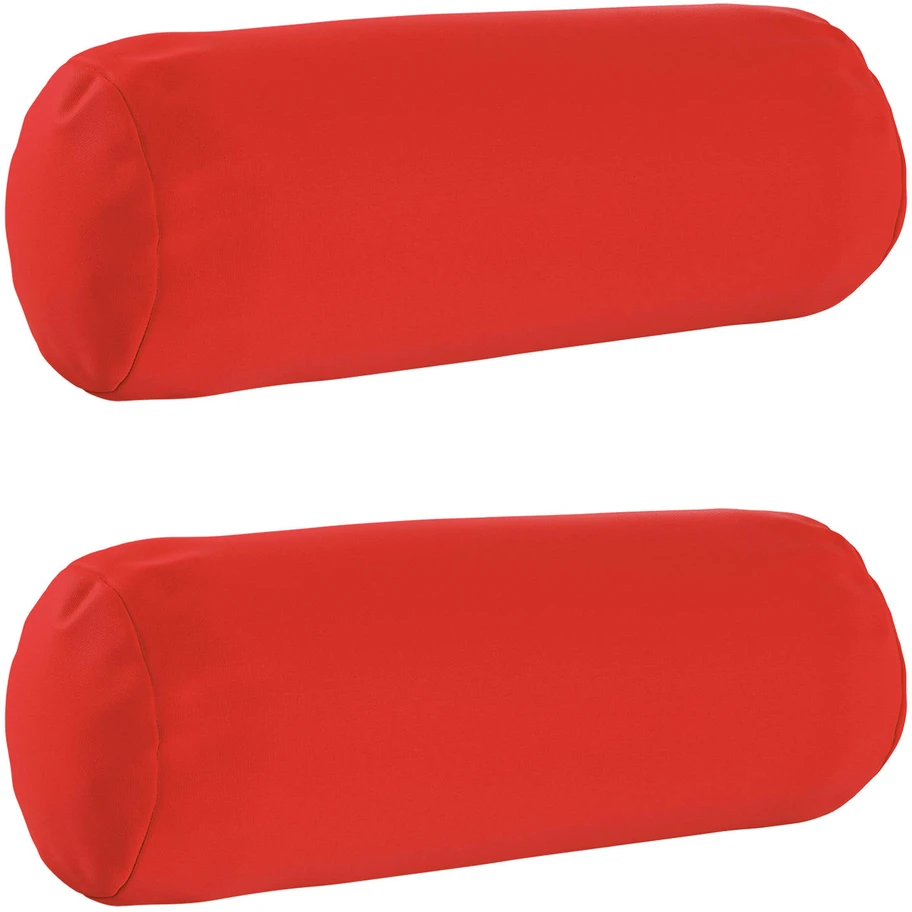 Pagalvėlės užvalkalas 2 pcs HEERLEN Raudona Ø 15 x 40 cm