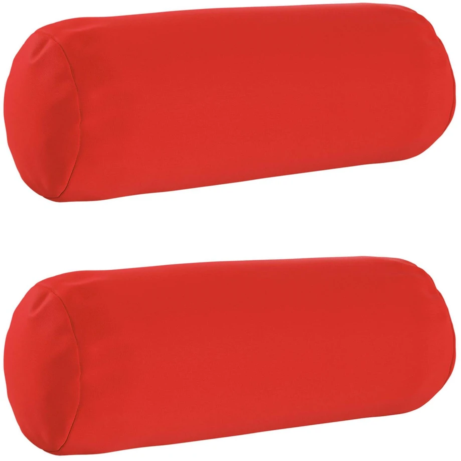 Pagalvėlės užvalkalas 2 pcs HEERLEN Raudona Ø 15 x 40 cm