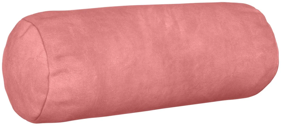 Pagalvėlės užvalkalas 2 pcs HEERLEN Rožinė Ø 15 x 40 cm Aksomas