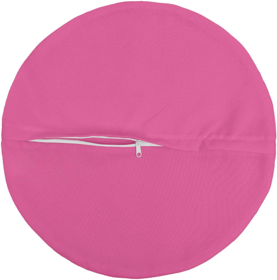 Pagalvėlės užvalkalas 2 pcs HEERLEN Rožinė Ø 60 cm Poliesteris