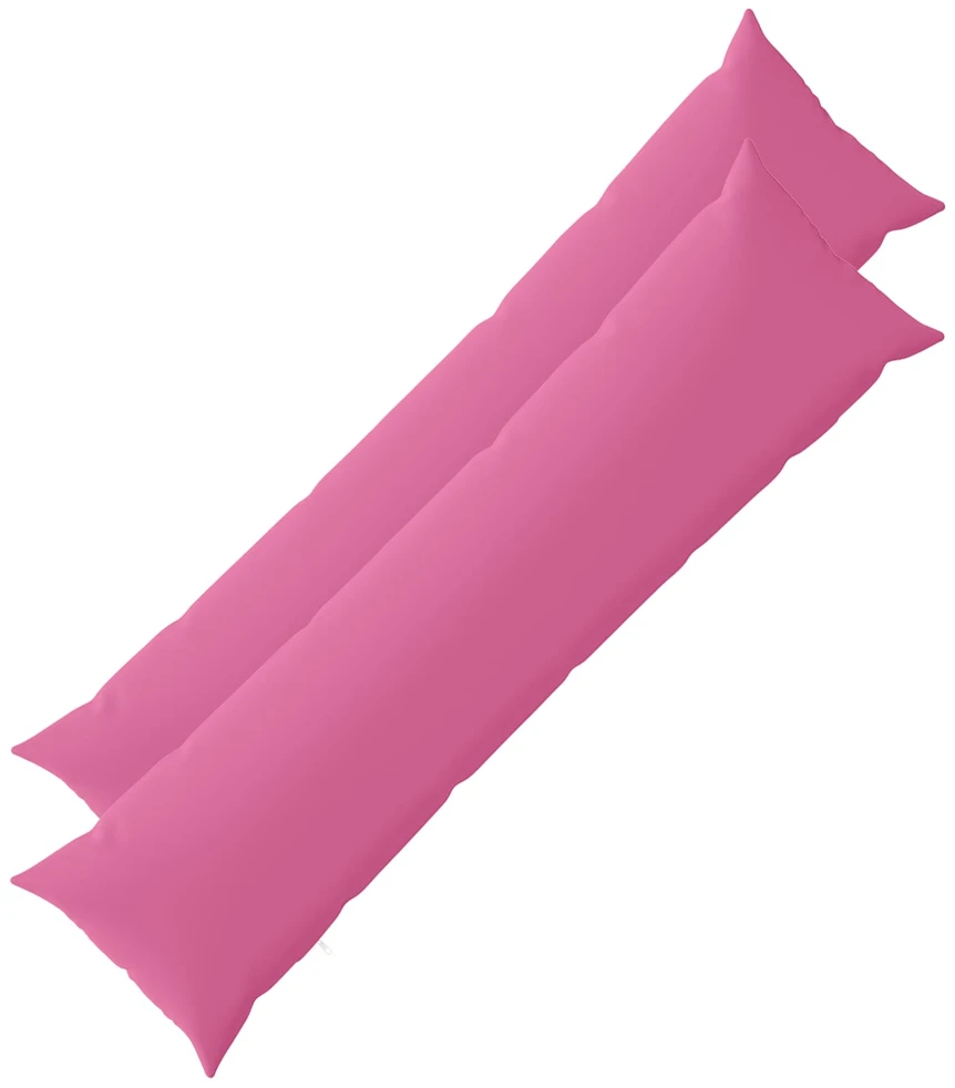 Pagalvėlės užvalkalas 2 pcs HEERLEN Rožinė 40 x 145 cm