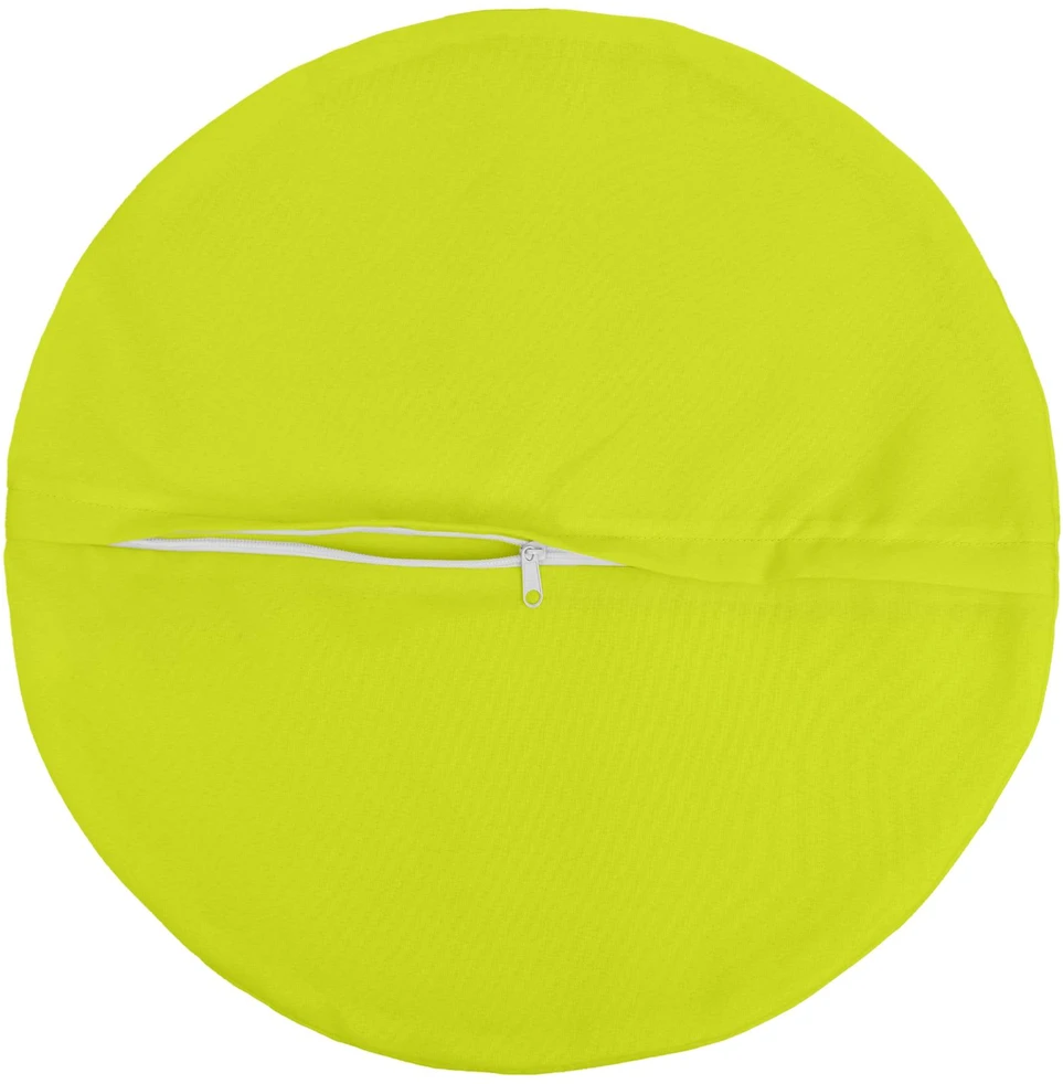 Pagalvėlės užvalkalas 2 pcs HEERLEN Ryškiai žalia Ø 30 cm
