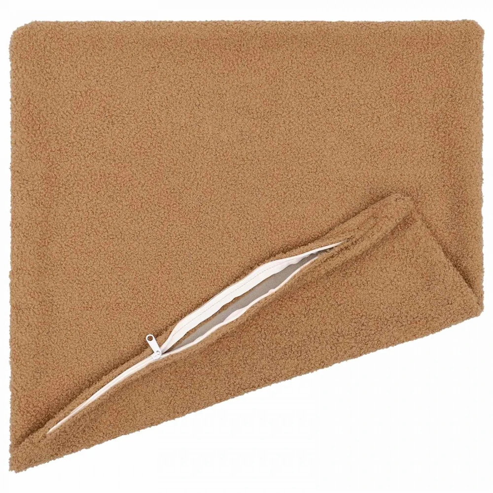 Pagalvėlės užvalkalas 2 pcs HEERLEN Smėlio 45 x 45 cm Bouclé