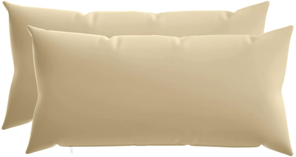 Pagalvėlės užvalkalas 2 pcs HEERLEN Smėlio 40 x 80 cm