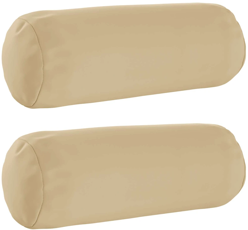 Pagalvėlės užvalkalas 2 pcs HEERLEN Smėlio Ø 15 x 40 cm