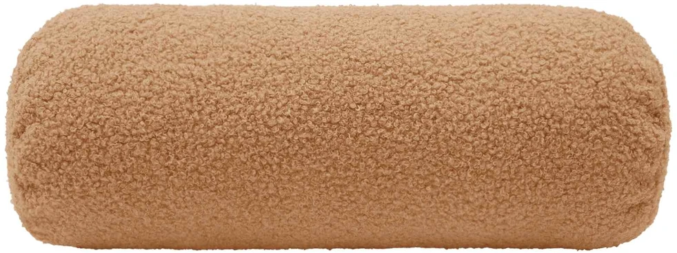 Pagalvėlės užvalkalas 2 pcs HEERLEN Smėlio Ø 15 x 40 cm Bouclé