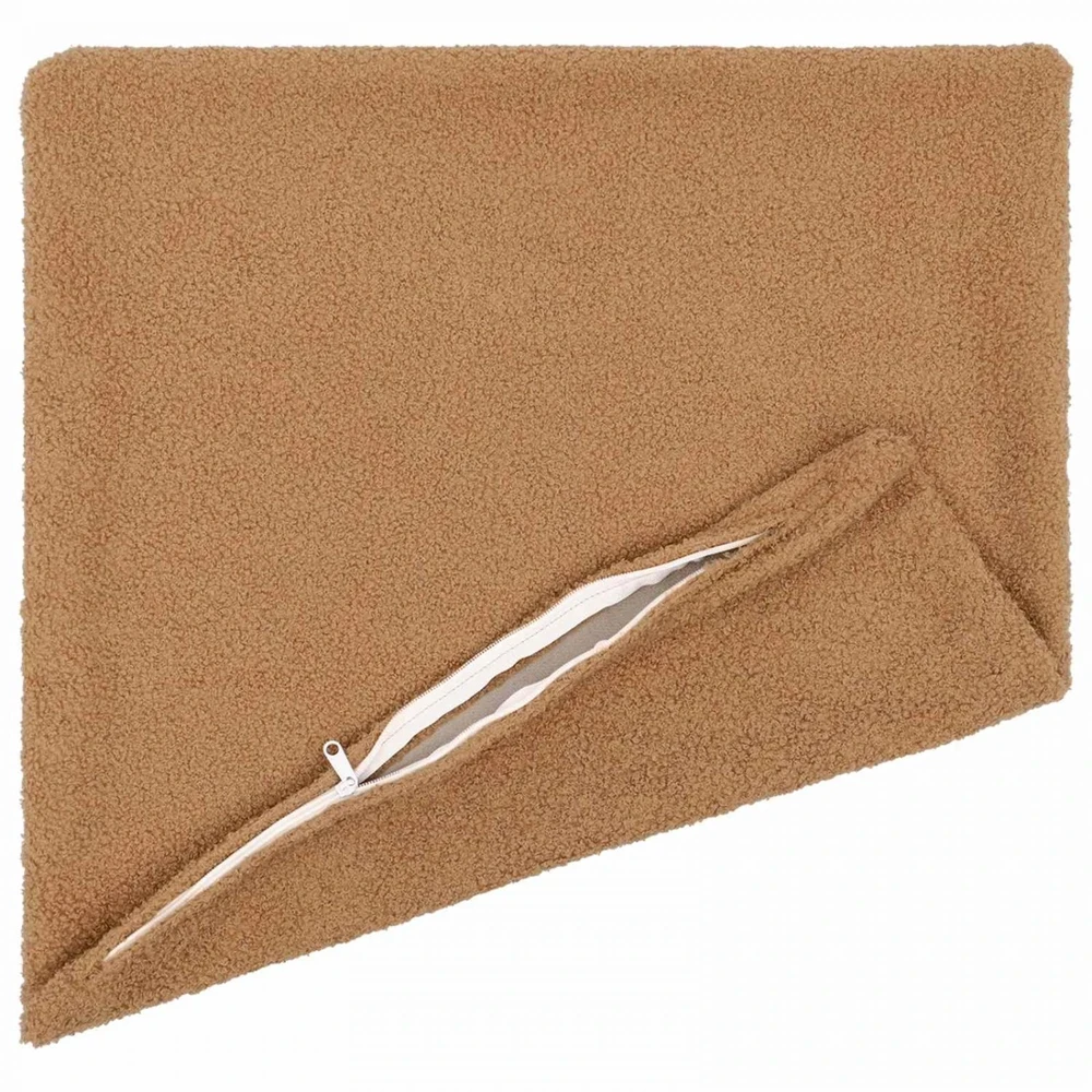 Pagalvėlės užvalkalas 2 pcs HEERLEN Smėlio 35 x 35 cm Bouclé