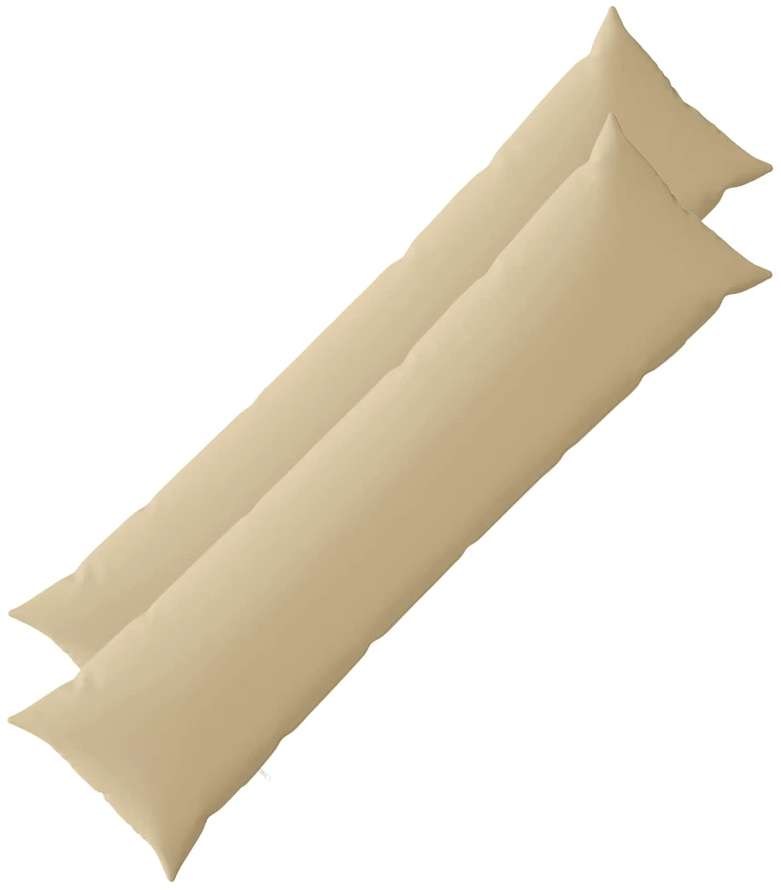 Pagalvėlės užvalkalas 2 pcs HEERLEN Smėlio 40 x 145 cm