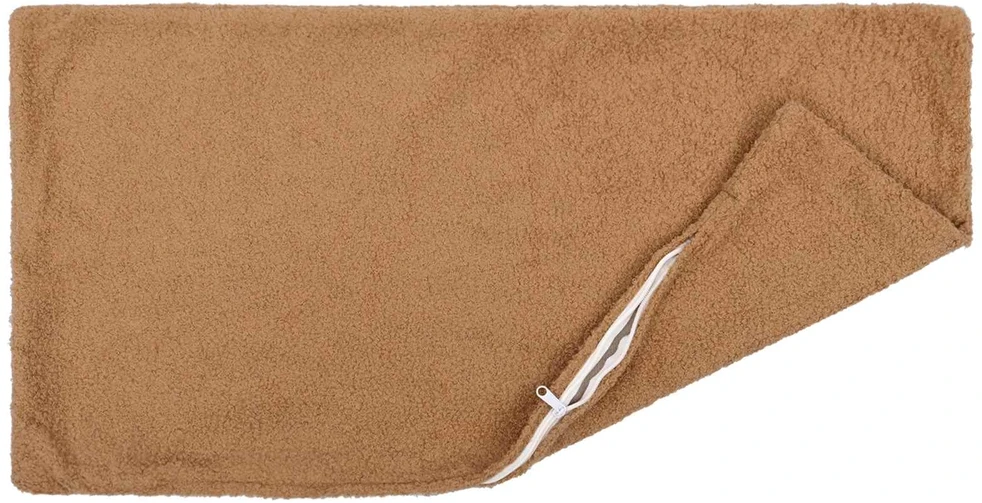 Pagalvėlės užvalkalas 2 pcs HEERLEN Smėlio 40 x 80 cm Bouclé