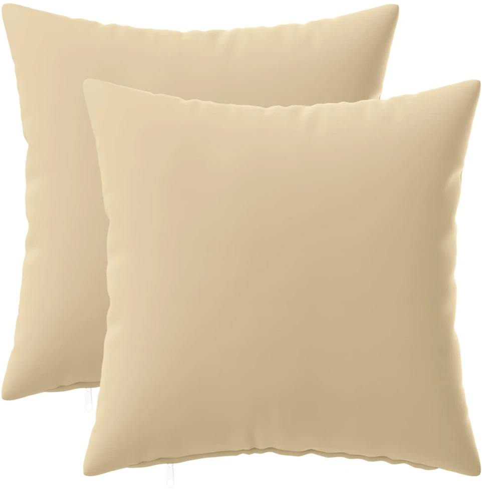 Pagalvėlės užvalkalas 2 pcs HEERLEN Smėlio 30 x 30 cm