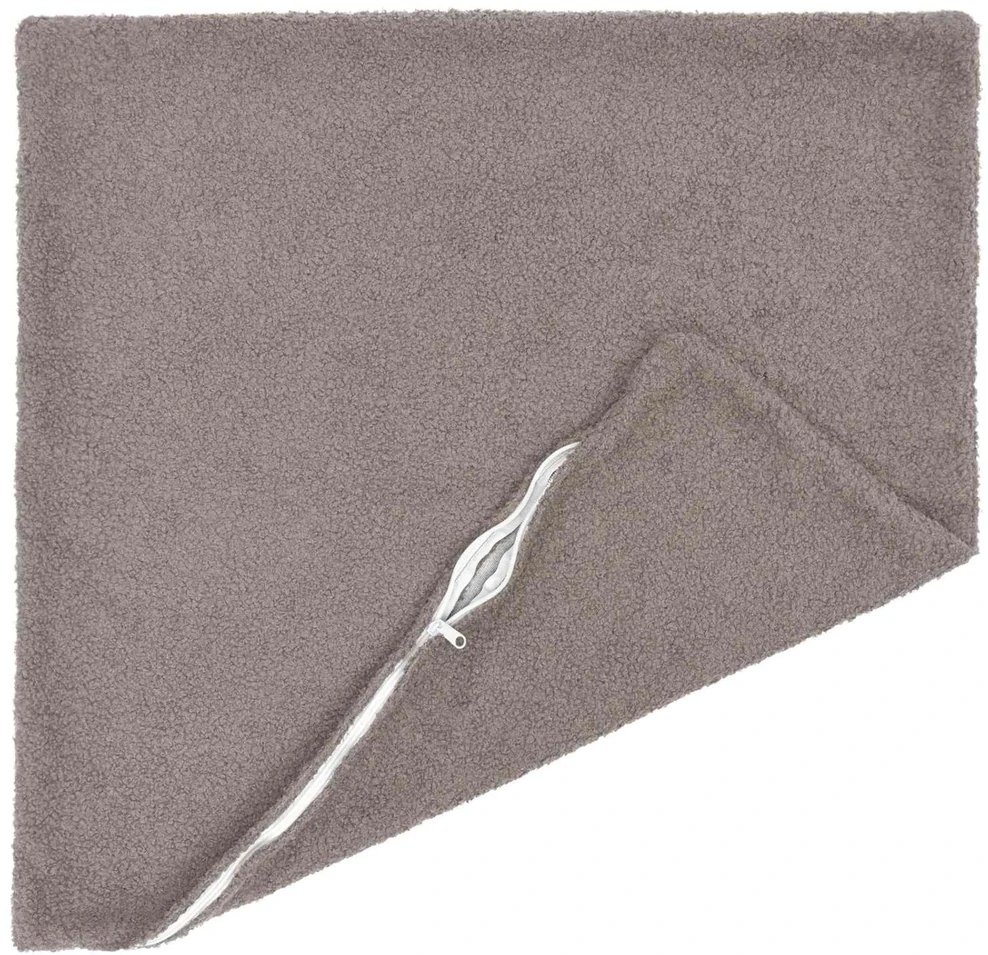 Pagalvėlės užvalkalas 2 pcs HEERLEN Šviesiai pilka 60 x 60 cm