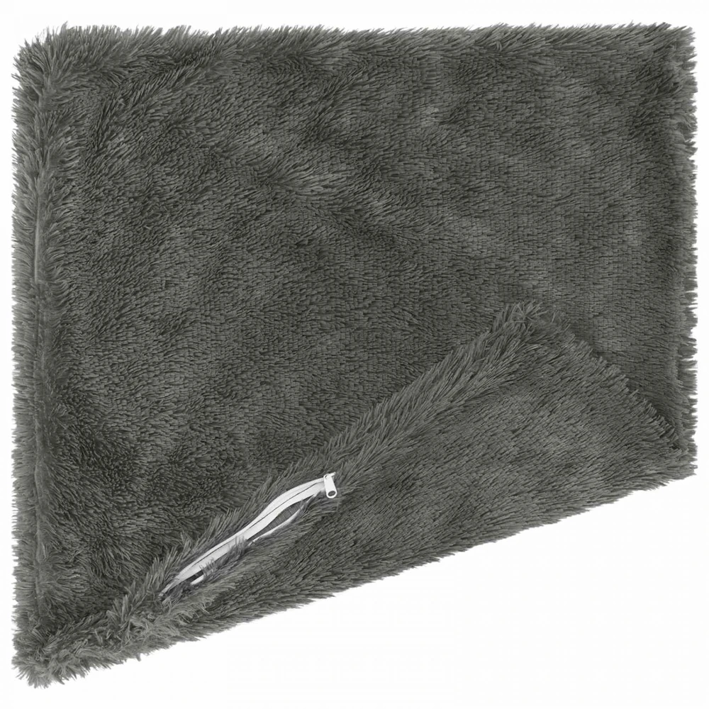 Pagalvėlės užvalkalas 2 pcs HEERLEN Šviesiai pilka 45 x 45 cm